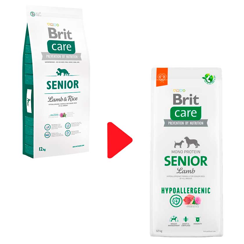 Brit Care Senior Lamb Rice 12Kg