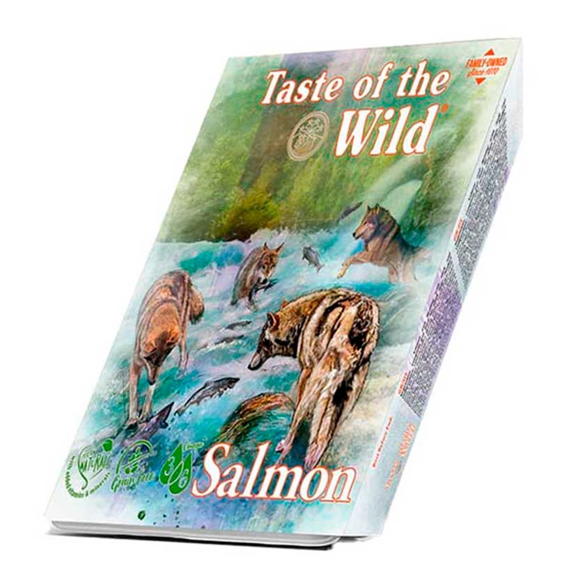 Taste Of The Wild Dog Adulto Tray Tow Bandeja Salmon 390 Gr