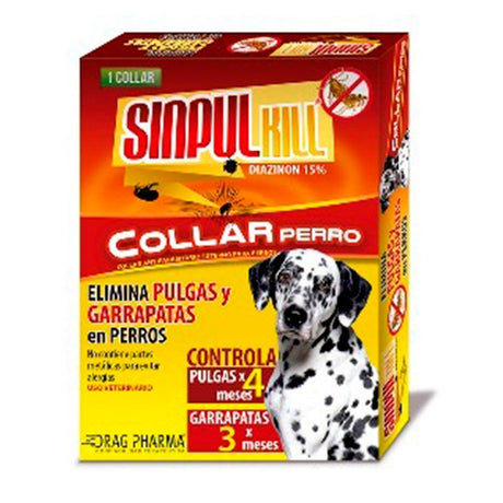 Salud y Bienestar para Perros Sinpulkill Collar Antipulgas Para Perros Salud y Bienestar para Perros Sinpulkill Collar Antipulgas Para Perros
