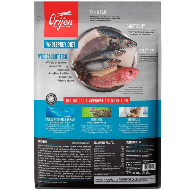 Orijen Cat Six Fish 1 8Kg Orijen Cat Six Fish 1 8Kg