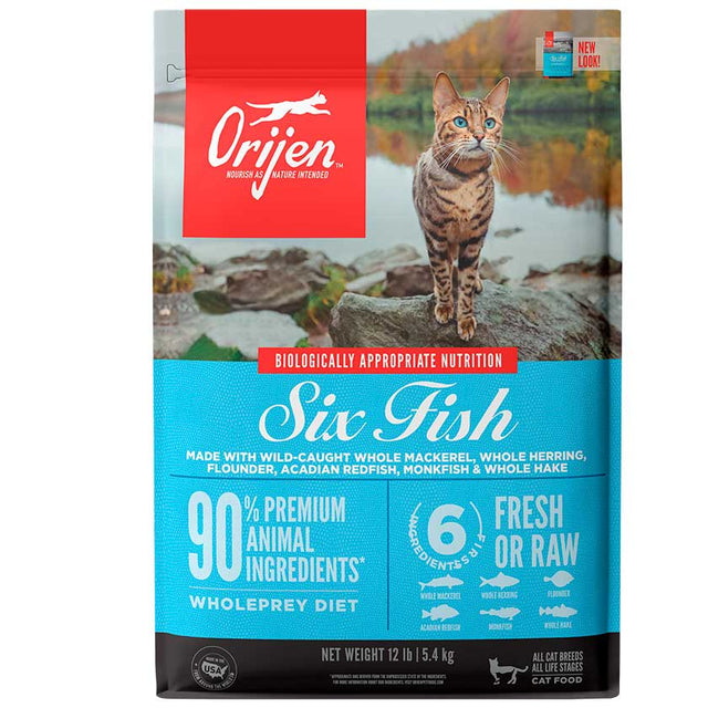 Orijen Cat Six Fish 5 5Kg Orijen Cat Six Fish 5 5Kg