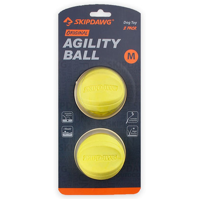 Skipdawg Agility Ball 2Pk  Skipdawg Agility Ball 2Pk