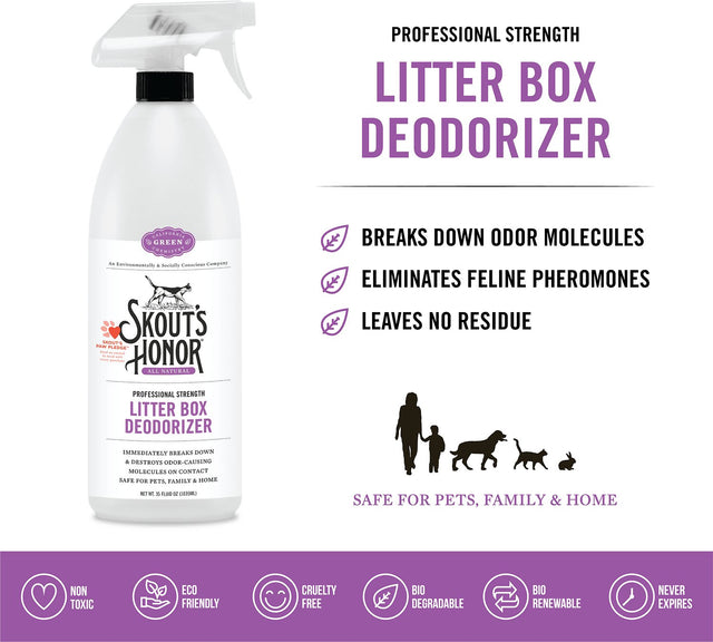 Skouts Honor Desodorizante Para Cajas De Arenas Sanitarias 1 035Ml Skouts Honor Desodorizante Para Cajas De Arenas Sanitarias 1 035Ml