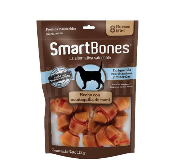 Smartbones Dog Peanut Mini 8Pk Smartbones Dog Peanut Mini 8Pk