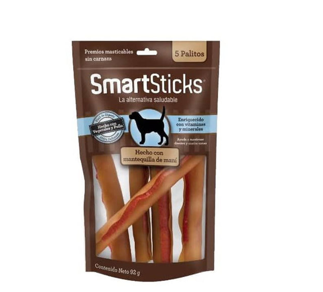 Smartsticks Dog Peanuts Butter 5Pk Smartsticks Dog Peanuts Butter 5Pk