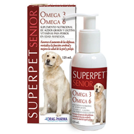 Vitaminas, Suplementos y Probióticos Superpet Omega 6 3 Para Perros Senior 125Ml Vitaminas, Suplementos y Probióticos Superpet Omega 6 3 Para Perros Senior 125Ml