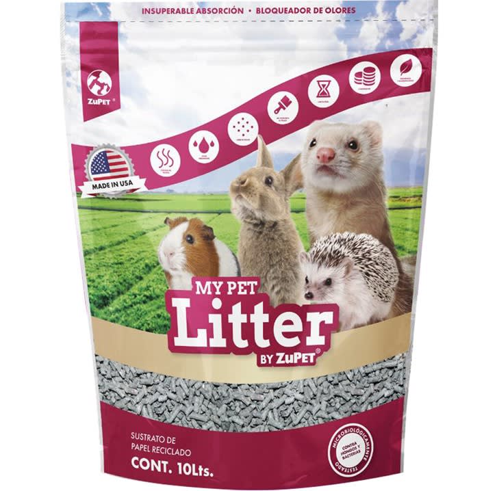 My Pet Litter Sustrato De Papel 3 7Kg 10 Litros