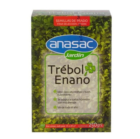 Semillas de Pasto Semilla De Pasto Trebol Enano Anasac Jardin 250Gr Semillas de Pasto Semilla De Pasto Trebol Enano Anasac Jardin 250Gr