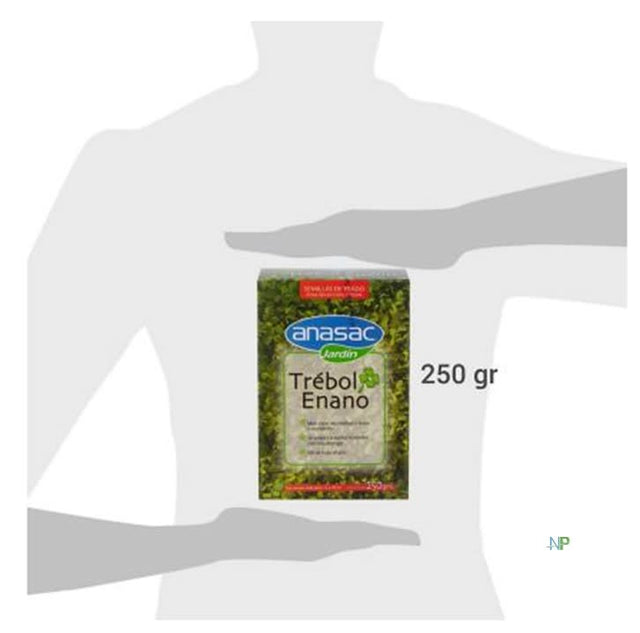 Semilla De Pasto Trebol Enano Anasac Jardin 250Gr  Semilla De Pasto Trebol Enano Anasac Jardin 250Gr