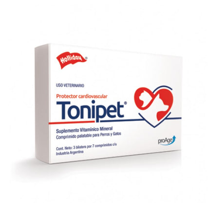 Vitaminas, Suplementos y Probióticos Tonipet Protector Cardiovascular 20 Comprimidos Vitaminas, Suplementos y Probióticos Tonipet Protector Cardiovascular 20 Comprimidos