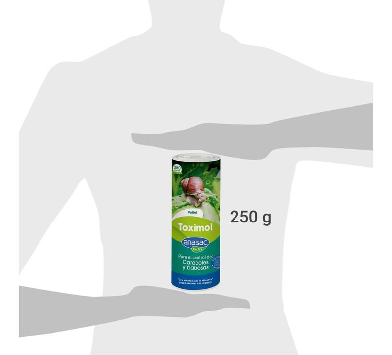 Anasac Jardin Toximol Pellet Control Babosas Y Caracoles 100Gr X 4 Unidades