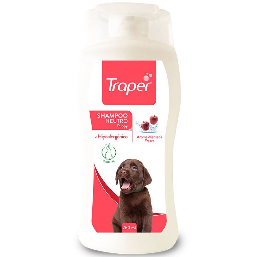 Traper Shampoo Neutro Para Cachorros 260Ml