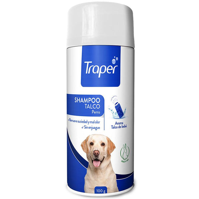 Traper Shampoo Talco En Seco Para Perros  Traper Shampoo Talco En Seco Para Perros