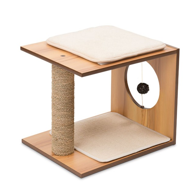 Vesper Sool Walnut Rascador Para Gatos