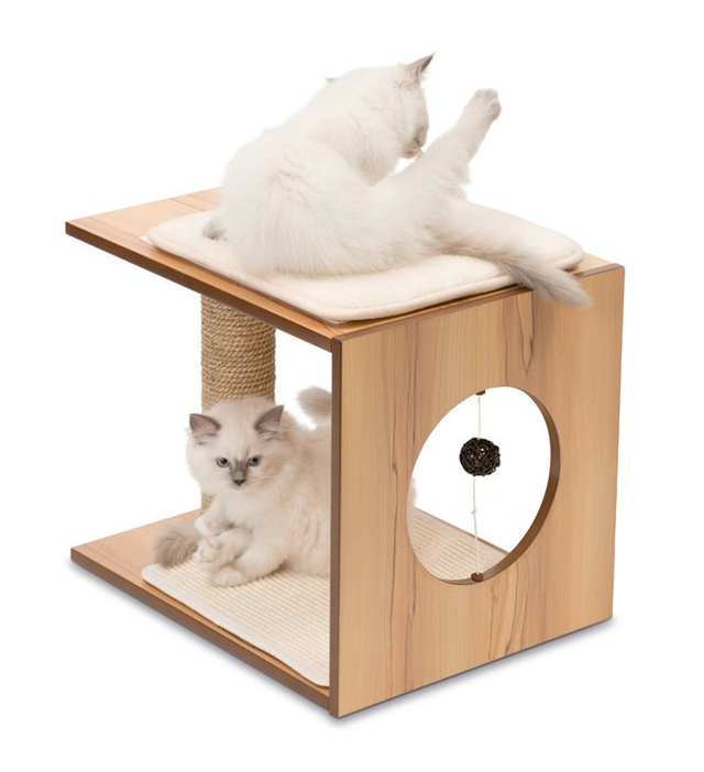 Vesper Sool Walnut Rascador Para Gatos  Vesper Sool Walnut Rascador Para Gatos