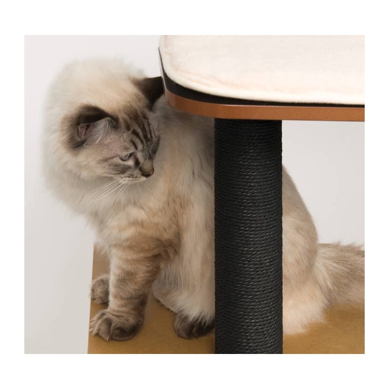 Vesper Furniture V High Negro Rascador Para Gatos