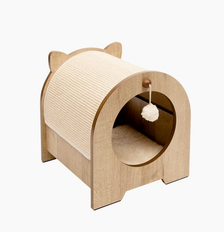 Descanso y Confort para Gatos Vesper Monou Nogal Descanso y Confort para Gatos Vesper Monou Nogal