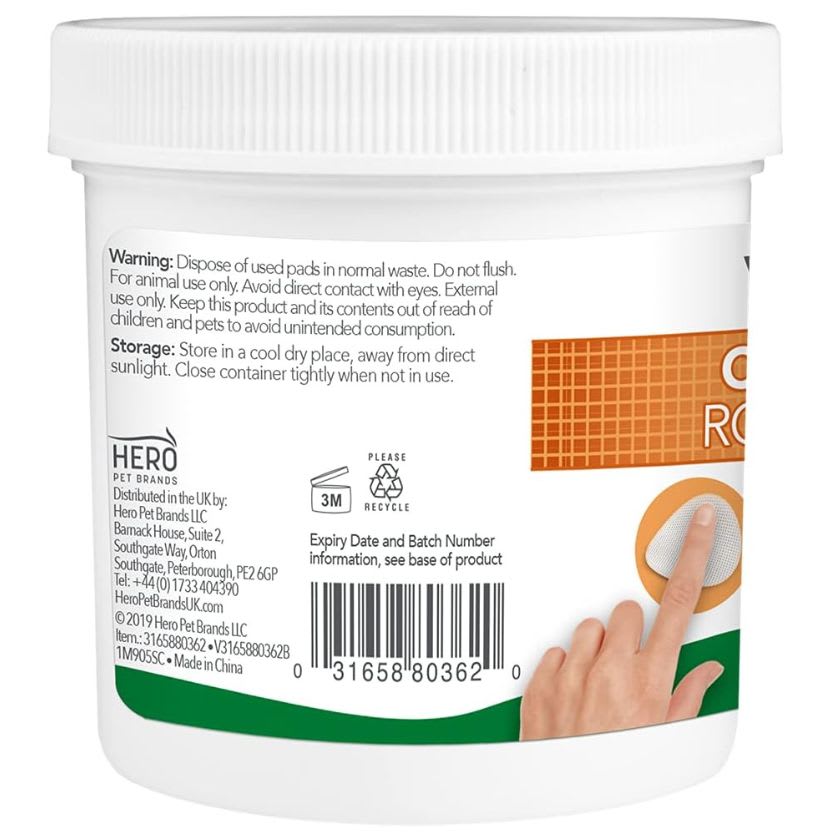 Vets Best Clean Eye Round Pads 100 Unidades