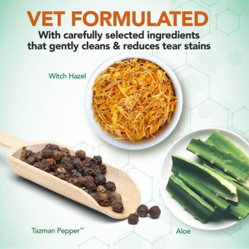 Vets Best Clean Eye Round Pads 100 Unidades