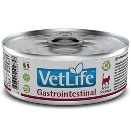 Alimento Húmedo para Gatos Vet Life Cat Gastro Intestinal Lata 85Gr Alimento Húmedo para Gatos Vet Life Cat Gastro Intestinal Lata 85Gr