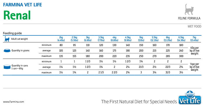 Vet Life Cat Renal Lata 85Gr Pack 12 Unidades