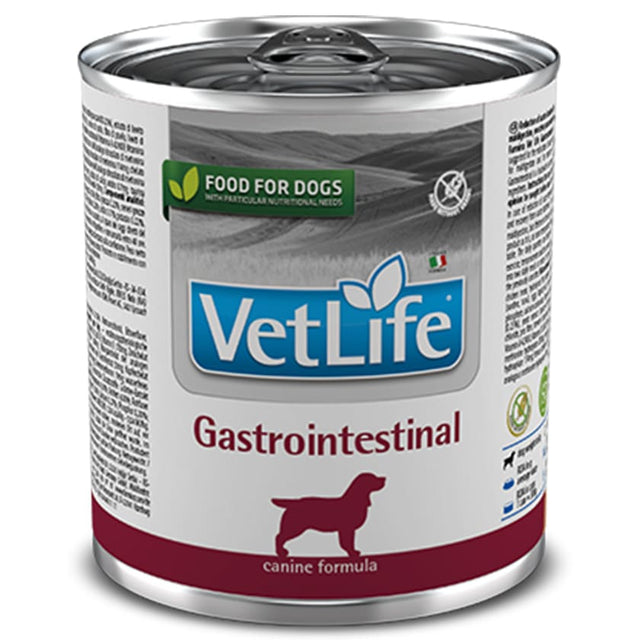 Vet Life Dog Gastrointestinal Lata 300Gr  Vet Life Dog Gastrointestinal Lata 300Gr
