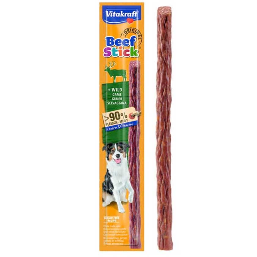 Vitakraft Beef Stick Snack Para Perros Sabor Ciervo