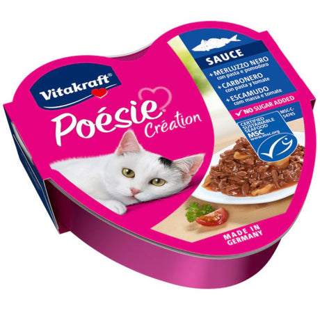 Alimento Húmedo para Gatos Vitakraft Poesie Creation Sabor Pescado 85Gr Pack 15 Unidades Alimento Húmedo para Gatos Vitakraft Poesie Creation Sabor Pescado 85Gr Pack 15 Unidades