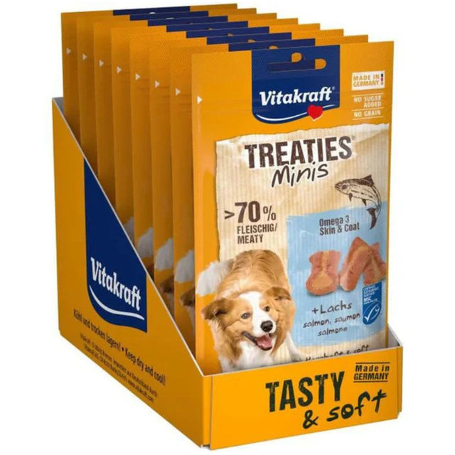Vitakraft Treaties Mini Sabor Salmon 48Gr Pack 8 Unidades Vitakraft Treaties Mini Sabor Salmon 48Gr Pack 8 Unidades