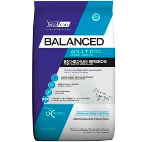 Vitalcan Perro Adulto Raza Mediana 12Kg Vitalcan Perro Adulto Raza Mediana 12Kg