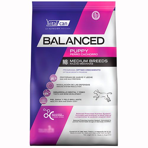 Vitalcan Perro Cachorro Raza Mediana 12Kg Vitalcan Perro Cachorro Raza Mediana 12Kg