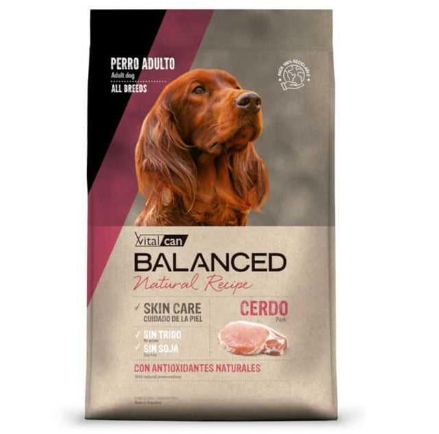 Vitalcan Balanced Natural Recipe Perro Adulto Sabor Cerdo 3Kg Vitalcan Balanced Natural Recipe Perro Adulto Sabor Cerdo 3Kg