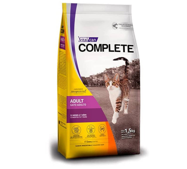 Vitalcan Complete Gato Adulto 1 5Kg  Vitalcan Complete Gato Adulto 1 5Kg