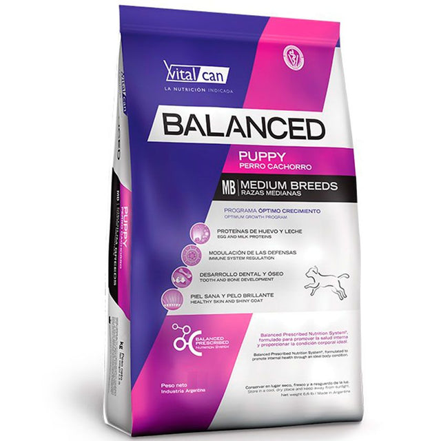 Vitalcan Perro Cachorro Raza Mediana 12Kg Vitalcan Perro Cachorro Raza Mediana 12Kg