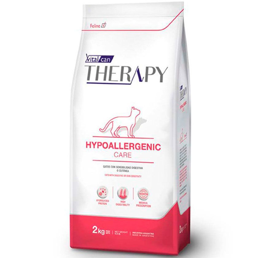 Vitalcan Therapy Felino Hypoallergenic 2Kg