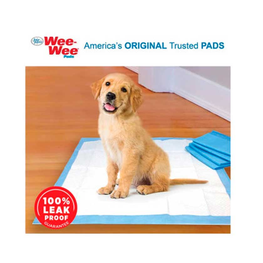 Wee Wee Four Paws Dogs Pee Pads 100 Un