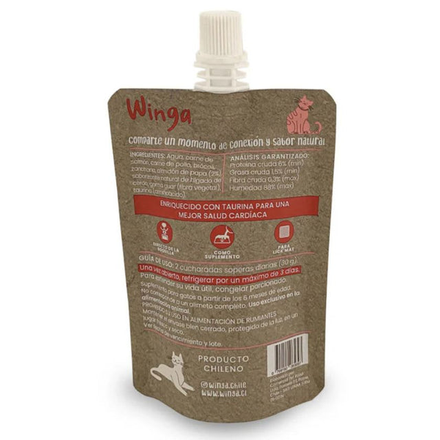 Winga Magic Salmon Snack Para Gatos 60Gr Winga Magic Salmon Snack Para Gatos 60Gr