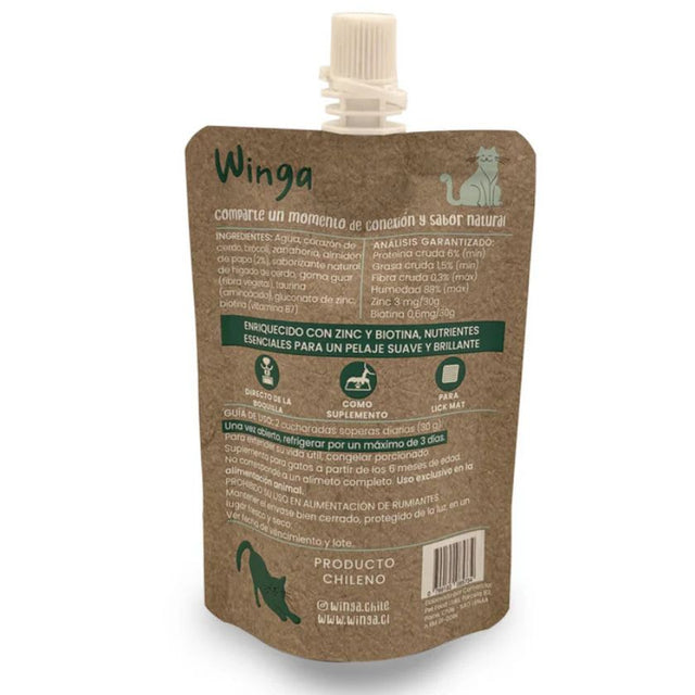 Winga Pork Paradise Snack Para Gatos 60Gr  Winga Pork Paradise Snack Para Gatos 60Gr