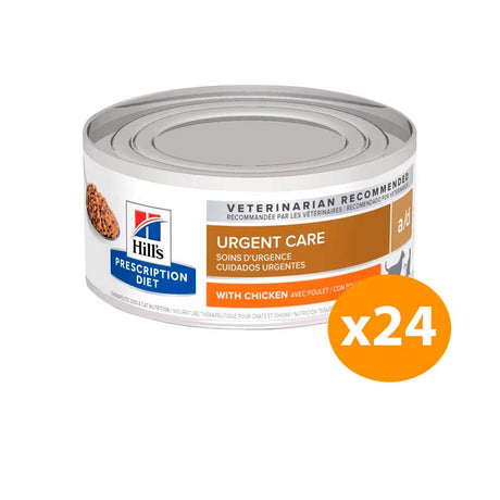 Salud y Bienestar para Gatos Hills A D Critical Care Pack 24 Unidades Salud y Bienestar para Gatos Hills A D Critical Care Pack 24 Unidades
