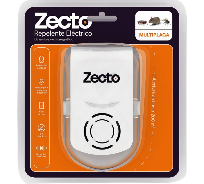 Zecto Repelente Multiplagas Electrico Anasac
