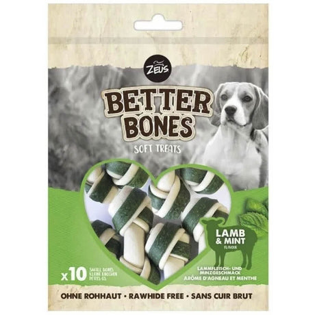 Productos Zeus Better Bones Huesitos Cordero Y Menta 10 Unidades 219Gr Productos Zeus Better Bones Huesitos Cordero Y Menta 10 Unidades 219Gr
