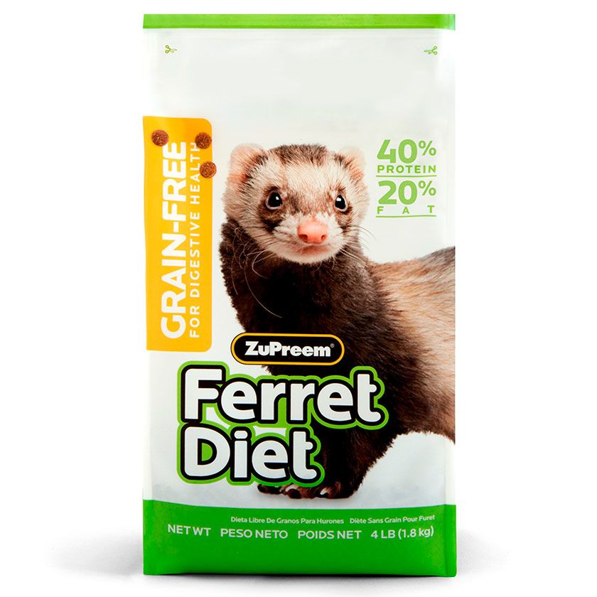 Zupreem Grain Free Ferret Diet 1 8Kg