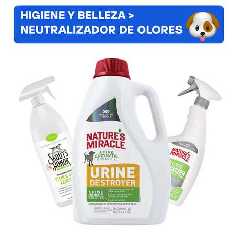 Higiene y Belleza para Perros Neutralizador de Olores para Perros