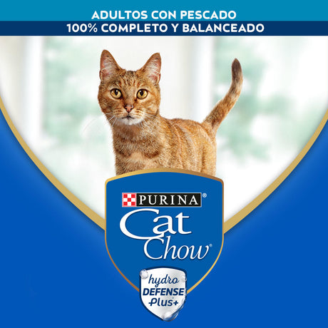 Purina Cat Chow Hydro Adultos Pescado 85Gr Pack 15 Unidades