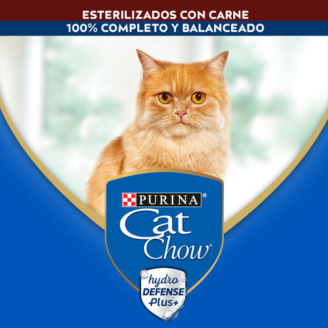 Purina Cat Chow Hydro Castrados Carne 85Gr Pack 15 Unidades