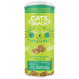  Cats Snack Galletas Rellenas Salmón y Hierba Gatera para Gatos Adultos 200gr Con Omega 3 y estimulacion sensorial