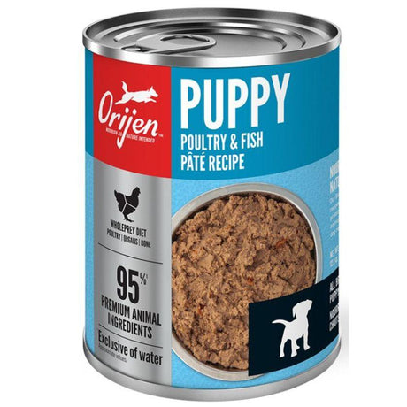 Alimento Húmedo Orijen Puppy Poultry And Fish 363gr - Para Perros Cachorros - Hidratación y Crecimiento Fuerte