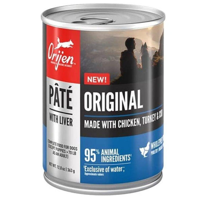  Alimento Húmedo Orijen Original Stew 363gr - Para Perros en todas las edades - Alta proteína y nutrición