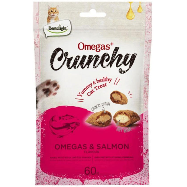 Dentalight Crunchy Omega Sabor Salmón 60gr