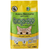  Arena Aglutinante Top K9 con Iones de Plata aroma Limón 10kg